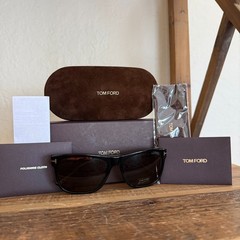 Tom Ford FT0698 01J Shiny Black Roviex 59 mm Men’s Sunglasses