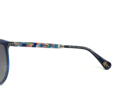 Robert Graham Sunglasses OLIVER BLU Blue Round w/ Gradient Gray Polarized Lenses