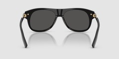DOLCE & GABBANA DG4546 501 87 Black Dark Grey 56 mm Men’s Sunglasses