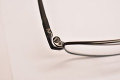 Takumi Men’s EYE GLASSES FRAMES Black Wire Wound T9638 56-17/135-20