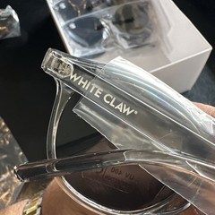 White Claw Super Claw Sunglasses Unisex Eyewear fames white party favor