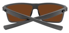 Costa Del Mar Rinconcito Matte Gray Green Mirror 580 Plastic Polarized Lens