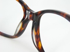 Daisy Fuentes 103P TORT TORTOISE SUNGLASSES GLASSES FRAME 57-17-130 mm (NO LENS)