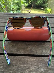 Ray-Ban Wayfarer RB2140 1140 Special Series 11 Sunglass Italy 50mm Green Floral