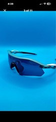 Oakley OO9495D-0436 Men’s Wrap Sunglasses teal AUTHENTIC and LEGIT 133mm