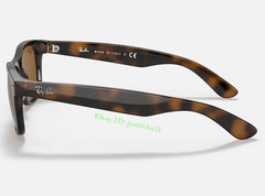 Ray-Ban RB2132 Wayfarer Sunglasses 55mm B-15 Brown Lens Havana Frame Unisex