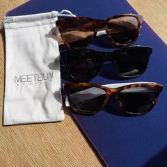 MEETSUN Polarized Sunglasses For Men Women UV Protection Square Frame