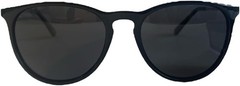 Foster Grant Sunglasses Maxblock Round Pantos shape Solid Black with grey…