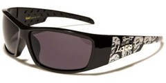 LOCS HARDCORE CHOLO GANGSTER SHADES MAD DOGGER SKULL PRINT SUNGLASSES 123