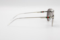 GUCCI GG1679S-001 48mm Aviator Grey Tinted Sunglasses