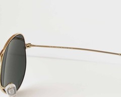 Ray-Ban Sunglasses RB3025 Aviator Classic Arista Gold Frame Green Lens 55mm