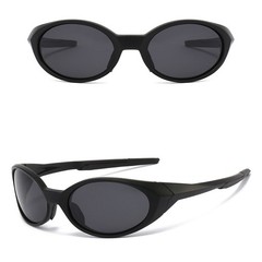 Men Women Polarized Oval Fashion Sunglasses Cycling Outdoor Sport Shade Glasses