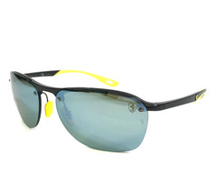 Ray-Ban x Scuderia Ferrari Sunglasses RB4302-M F624/H1 Dark Gray w Silver Mirror