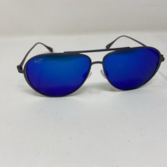 MAUI JIM SHALLOWS MJ 543-27A DOVE GRAY W/ BLUE POLARIZED MIRROR 59/12/145 191C