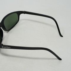 Black Nylon Frame Sunglasses Classic Lightweight Fashion UV Protection Eyewear
