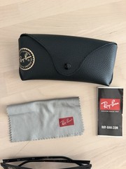 Rayban Black clubmaster metal Unisex