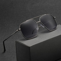 New Fashion Men Sunglasses Pilot Classic Driving Sun Glasses Metal Frame Mirror