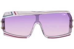 Cazal 858 255 Sunglasses Crystal Gold/Violet Gradient Square Shape 133mm