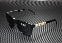 BURBERRY BE4181 300187 Black Grey 58 mm Men’s Sunglasses