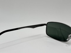 Ray Ban RB3498 004/71 Gunmetal/Green G-15 Lens Sunglasses Italy READ DISCR