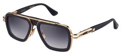 DITA LXN-EVO DTS403-A-01 MATTE BLACK GOLD GRAY GRADIENT SUNGLASSES AUTHENTIC