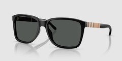 BURBERRY BE4181 300187 Black Grey 58 mm Men’s Sunglasses