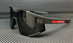 PRADA LINEA ROSSA PS 04WS DG006F Matte Black Dark Grey Men’s 63 mm Sunglasses