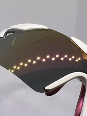 Bollé 6th Sense Sunglasses – White/Pink Mirrored Lens in Italy