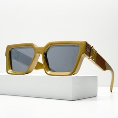 Louis Vuitton Z1165W 1.1 Millionaires Gold Frame Grey Lens Sunglasses