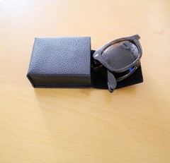 Ray-Ban RB4105 Folding Wayfarer Sunglasses Brown 50×22