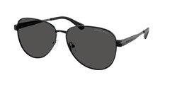 Michael Kors MK 1160 black shiny dark grey solid polyamide standard 100587 Sung