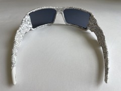 Oakley Oil Rig White Ghost Text – Black Iridium – VERY NICE