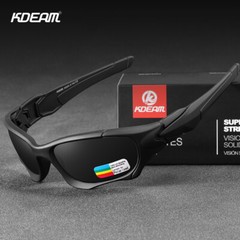 KDEAM Outdoor Sports Polarized Sunglasses Men’s Mirror MTB Cycling Goggles UV400