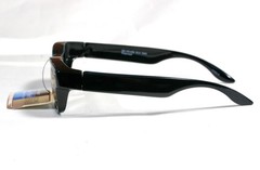 Two Pair Solar Shield Polarized Medium Fits Over Sunglasses FO-056 BLK