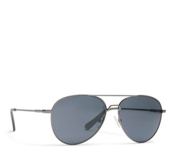 Faherty Byron Sunglasses, Style#UAC2402-GSY, One Size, Color Gunmetal/Solid Grey