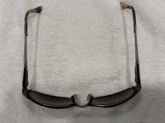 Vintage Revo 1116 011 Metal Mod Wrap Sunglasses (Made in Italy)