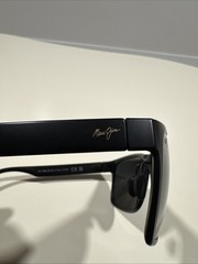 Maui Jim Red Sands Matte Black Gray Polarized Mens Sunglasses #P58