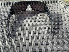 Used Oakley Oil Rig II 03-460 – Polished Black Frame – Warm Grey Lenses