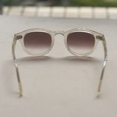 2026 Men Brown gradient sunglasses J Depp brown sunglasses Women yellow glasses