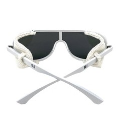 Emporio Armani EA4166Z 58726G 30mm Matte White w/Grey Mirror Silver Sunglasses