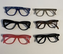 Lot of 6 Goodr Sunglasses Full Rim Plastic Lightweight Classic “ FRAMES ONLY”