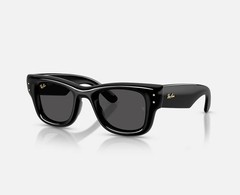 Ray-Ban rb4940 Wayfarer PUFFER Black Shine Grey 601/87 50/23 New In Box