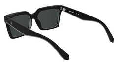 Unisex Adult Sunglasses CKJ25602S – Black with Solid Grey Lens
