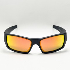 Oakley Gascan OO9014 Matte Black Ruby Iridium Polarized Sunglasses
