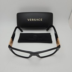 *Frames Only* Versace VE 4296 Sunglasses Black/Gold Frames w/ Case Accessories