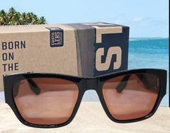 COSTA DEL MAR shiny black/copper SUENOS polarized 580P sunglasses NEW IN BOX!