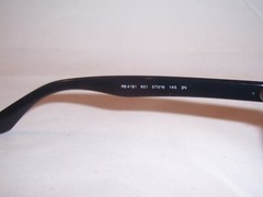 NEW RAYBAN SUNGLASSES RB 4181 601 BLACK/GREEN 57mm AUTHENTIC 4181