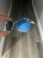 NEW Ray-Ban Scuderia Ferrari Metal RB3674-M 3674 Blue Flash Size 51/21
