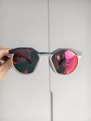 Oakley HSTN 009242 Sunglasses Matte Frame PRIZM Red Lens Sports Vintage