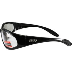 Global Vision Hercules Safety Glasses Sunglasses 2 Pair Smoke and Clear Lenses